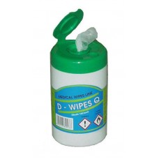 Dezinfekční ubrousky D-wipes Q 160 - výrobek pouze pro profesionální použití.
